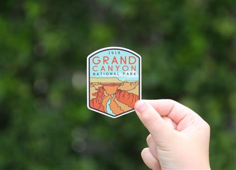 Grand Canyon National Park Waterproof Vinyl Sticker, UV Resistant Decal - Etsy | Grand canyon ...