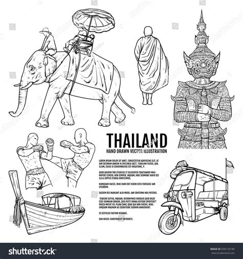 20,136 Thai Culture Drawing Images, Stock Photos & Vectors | Shutterstock