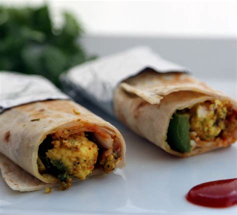 Paneer Kathi Roll - Cook With Manali