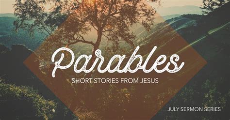 Parables: Short Stories From Jesus - Sermon Series - Grace Clarksville