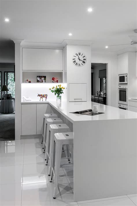 White on white: Minimalist kitchen design - Completehome