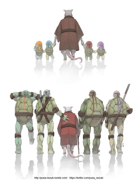 Original | Teenage Mutant Ninja Turtles and Splinter | Know Your Meme