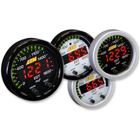 AEM X-Series EGT Gauge 0-1800F / 0-1000C - Elegant Drift Shop