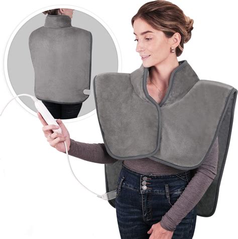 Amazon.com: Electric Heating Pad for Neck and Shoulders - Large, 37x20 ...