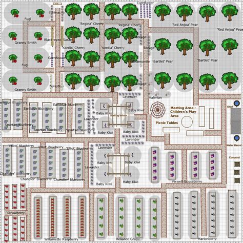 Garden Plan - 2013: Community Fruit Garden | Fruit garden layout, Fruit garden, Fruit garden design