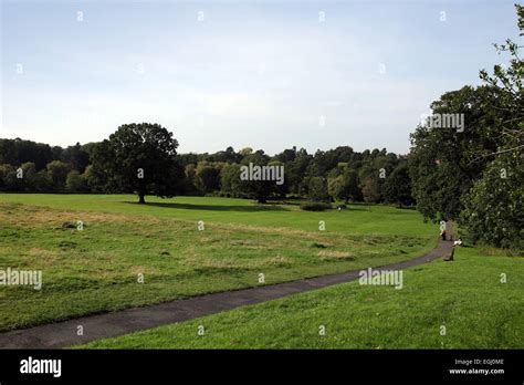 Abbey Fields, a park at Kenilworth, Warwickshire, UK Stock Photo - Alamy