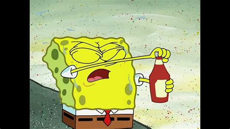 SpongeBob vs Bottle of Ketchup for 10 Hours - YouTube