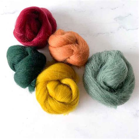 Wool roving - Studio Koekoek | sustainable craft kits and supplies