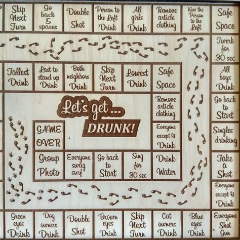 Personalized Adult Drinking Game Drinking Board Drinkopoly - Etsy UK