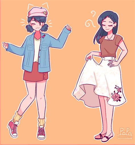 Marinette's new clothes ideas : r/miraculousladybug