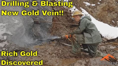 Gold Mining, New Gold Vein Discovered! - YouTube