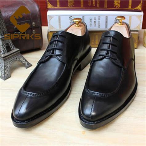 Sipriks Mens Leather Sole Dress Shoes Classic Men'S Split Toe Formal Tuxedo Shoes Pointed Toe ...