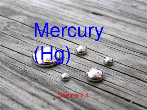 PPT - Mercury (Hg) PowerPoint Presentation, free download - ID:3046643