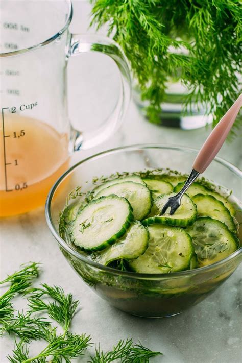 Quick Pickle Cucumber Slices with Fresh Dill Recipe | VEEG | Recipe | Pickling cucumbers ...