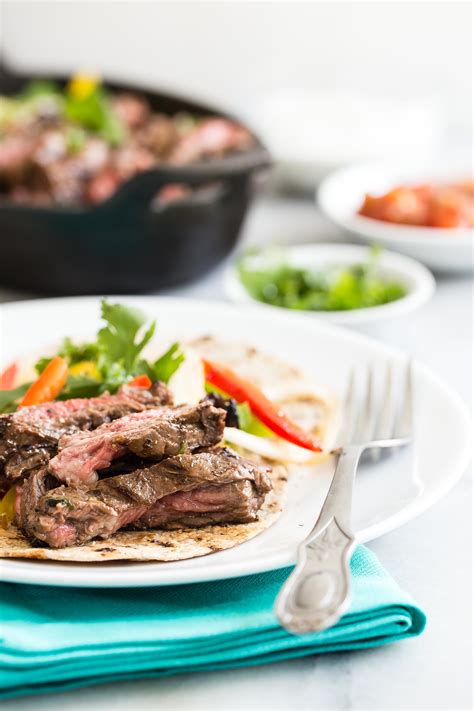 Skirt Steak Fajitas | Weelicious