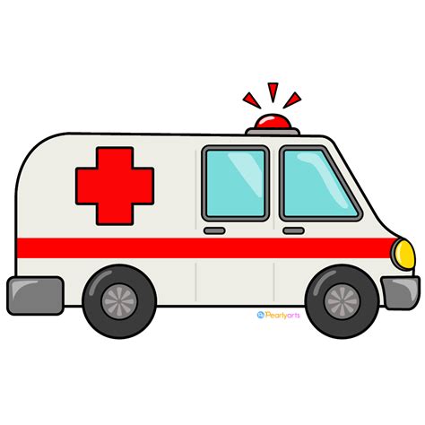 Cartoon ambulance as a picture for clipart free image download - Clip Art Library