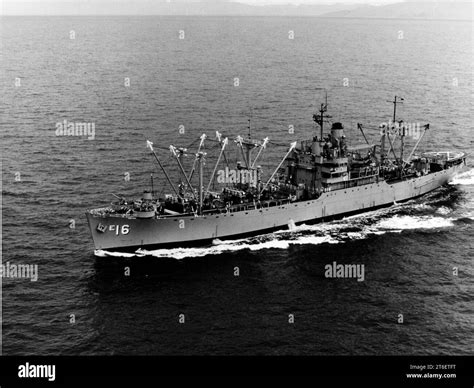 USS Mount Katmai (AE-16) underway off Subic Bay, Philippines, 11 December 1969 (K-80197 Stock ...