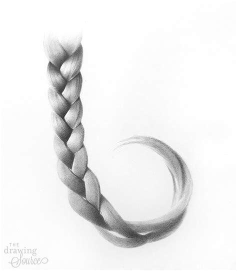 How to Draw a Braid (Realistically!): Step by Step Tutorial