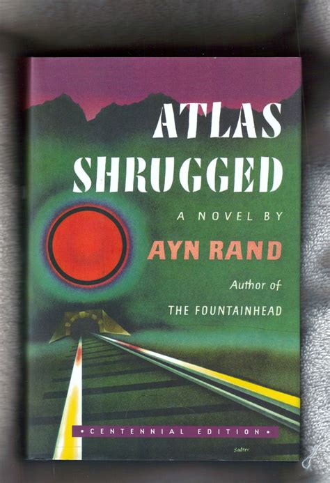 ATLAS SHRUGGED - CENTENNIAL EDITION By Ayn Rand - Used Books - Hardcover - Centennial Edition ...
