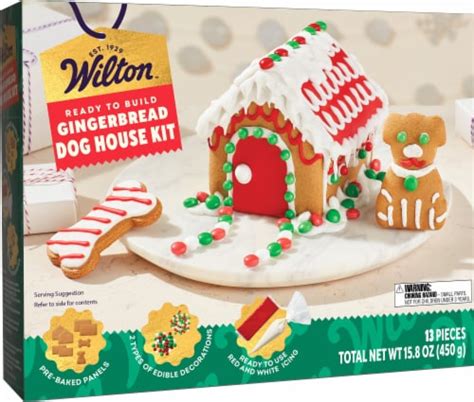 Wilton™ Ready to Build Gingerbread Dog House Kit, 1 ct / 15.8 oz - Fred ...