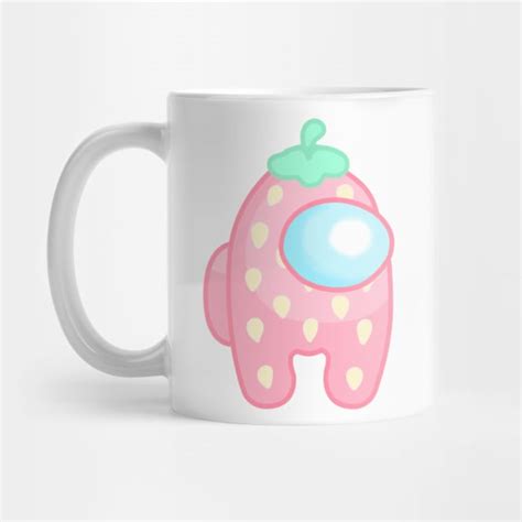 Among Us Strawberry Skin Mug | Among Us Merch