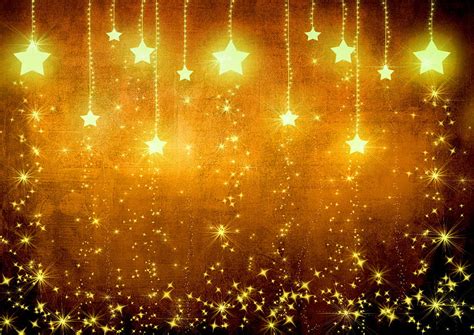 4 Gold Lights, gold christmas lights HD wallpaper | Pxfuel