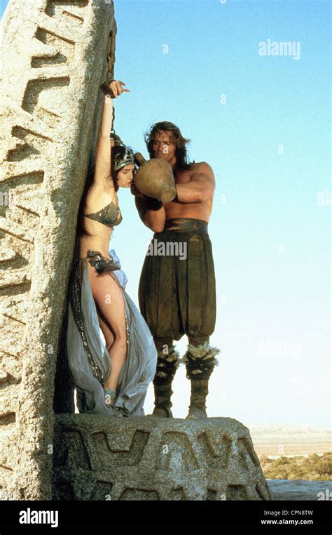 Leslie foldvary conan barbarian 1982 hi-res stock photography and ...