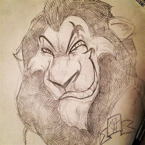 Scar sketch by Michael-James-Lozano on DeviantArt