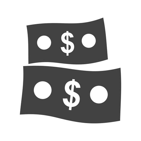 Money II Glyph Black Icon 8313354 Vector Art at Vecteezy