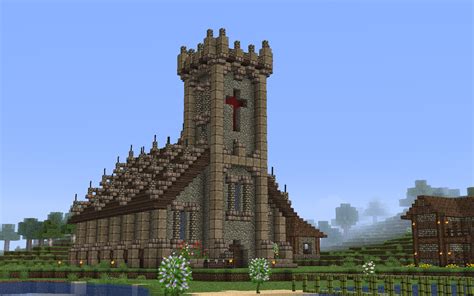 I spent the last few days building a cathedral on my friend's realm, what do you guys think ...