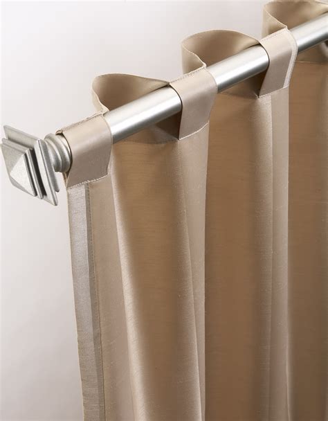 Back Tab Curtains On Traverse Rod | Home Design Ideas