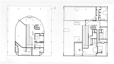 Villa Savoye Architecture Corbusier Le Plan Drawings Drawing Structure – NBKomputer