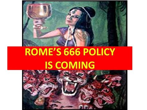 Pope Presents Mark Of The Beast/Antichrist Agenda At Catholic ...