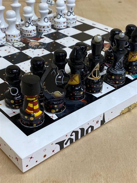 Harry Potter Themed Chess Set | Etsy