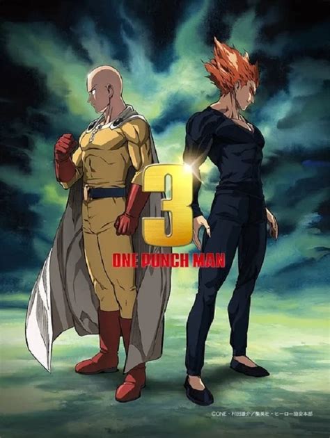 One-Punch Man: 3ª temporada do anime é anunciada