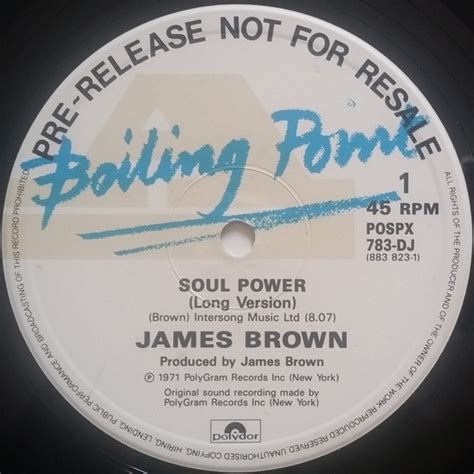 James Brown - Soul Power (1985, Vinyl) | Discogs