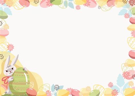 Free Vector | Flat easter background