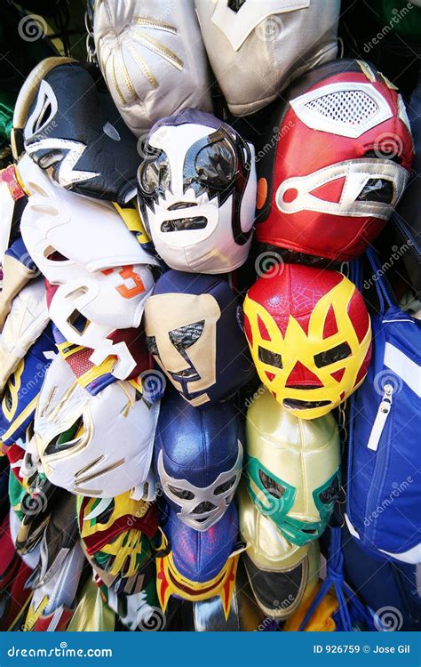 Luchador Masks Royalty Free Stock Images - Image: 926759