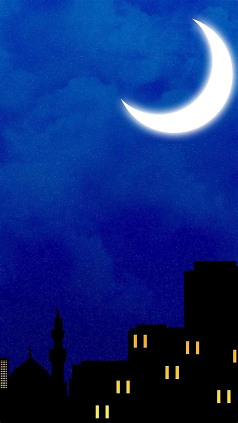 Ramadan, Eid Mubarak, Night Moon HD phone wallpaper | Pxfuel