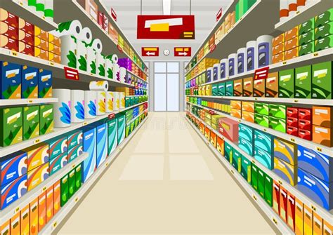 Supermarket Stock Illustrations – 227,814 Supermarket Stock ...