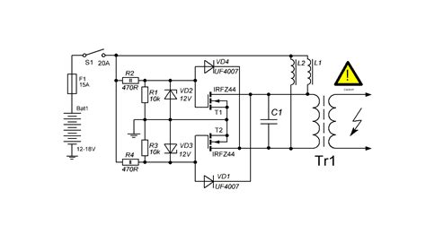 Induction Heater Simple Circuit Diagram