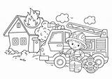 Fire Extinguisher Coloring Page sketch template