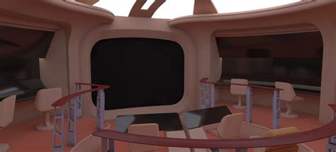 Michael Zock - WIP - Star Trek TNG Constitution Class Bridge