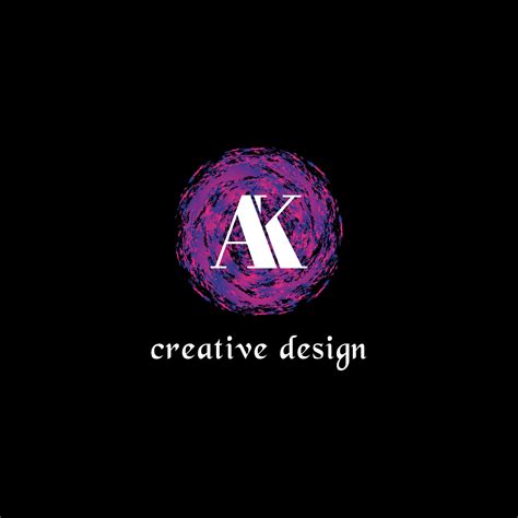 letter Ak logo design vector free vector file 10517928 Vector Art at Vecteezy