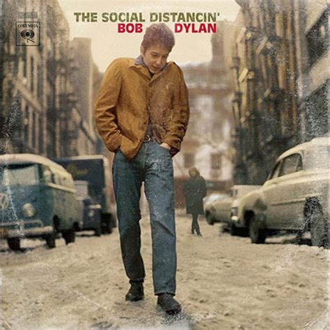 Social Distancing / Bob Dylan freewheelin' 'vinyl Record Album Cover ...