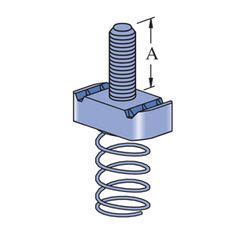 P2378, P2379 & P2380 Unistrut Channel Stud Nuts with Springs. Eberl Iron Works, Inc. is a ...