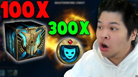 Opening 100+ Hextech Chests and Rerolling 300+ Skin Shards in 1 Sitting ...