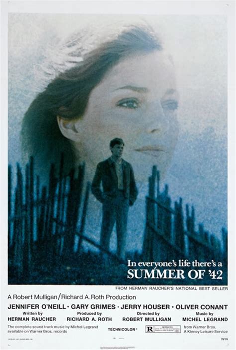 Summer of '42 1971 Jennifer O'neill Movie Poster Reprint 18x12 Inches ...