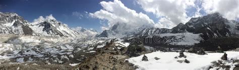 Himalayan panorama stock photo. Image of asian, mountains - 98133882