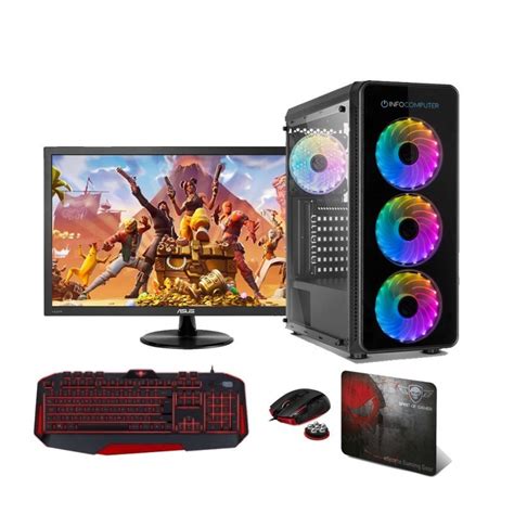 PC Gaming INTEL I9 10900 2.8 Ghz | 16 Gb GTX 1650 4GB | MONITOR 24"